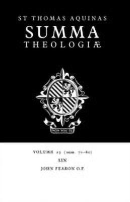 Summa Theologiae: Volume 25, Sin(English, Paperback, Aquinas Thomas)