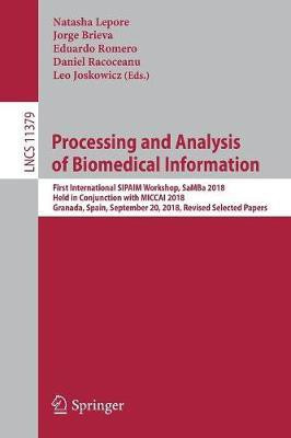 Processing and Analysis of Biomedical Information(English, Paperback, unknown)