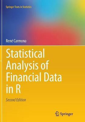 Statistical Analysis of Financial Data in R(English, Paperback, Carmona Rene)