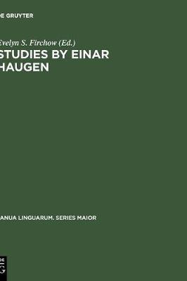 Studies by Einar Haugen(English, Hardcover, unknown)