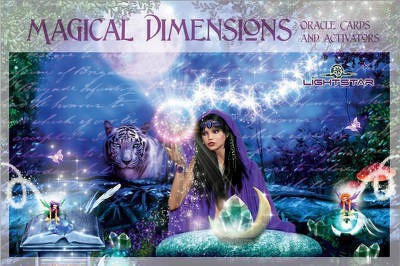 Magical Dimensions Oracle Cards and Activators(English, Mixed media product, Lightstar)