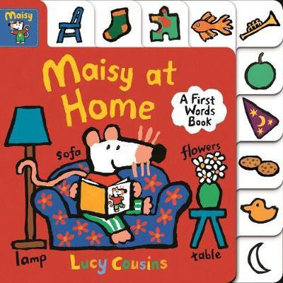 Maisy at Home: A First Words Book(English, Board book, Cousins Lucy)