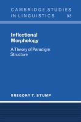 Inflectional Morphology(English, Hardcover, Stump Gregory T.)