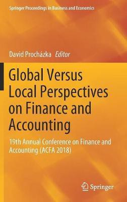 Global Versus Local Perspectives on Finance and Accounting(English, Hardcover, unknown)