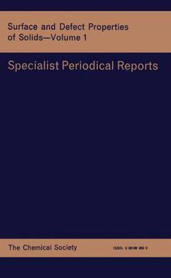 Surface and Defect Properties of Solids(English, Hardcover, unknown)