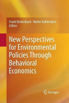 New Perspectives for Environmental Policies Through Behavioral Economics(English, Paperback, unknown)