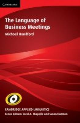 The Language of Business Meetings(English, Hardcover, Handford Michael)