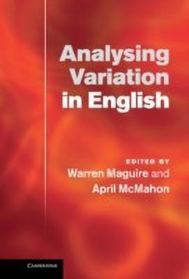 Analysing Variation in English(English, Hardcover, unknown)