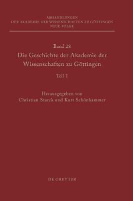 Die Geschichte Der Akademie Der Wissenschaften. Teil 1(German, Hardcover, unknown)