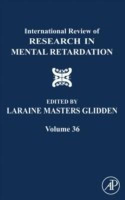 International Review of Research in Mental Retardation: Volume 36(English, Hardcover, unknown)