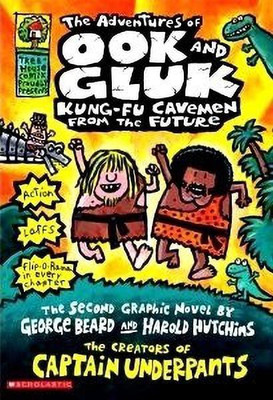 Kung-Fu Cavemen from the Future (the Adventures of Oook and Gluk Graphic Novel)(English, Paperback, Pilkey Dav)
