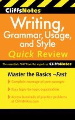 CliffsNotes Writing: Grammar, Usage, and Style Quick Review: 3rd Edition(English, Paperback, Eggenschwiler Jean)