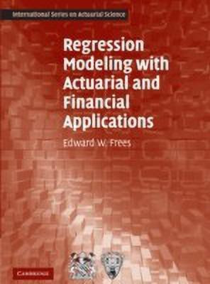 Regression Modeling with Actuarial and Financial Applications(English, Paperback, Frees Edward W.)