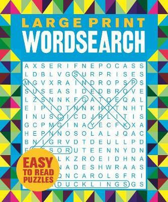 Large Print Wordsearch(English, Paperback, Saunders Eric)