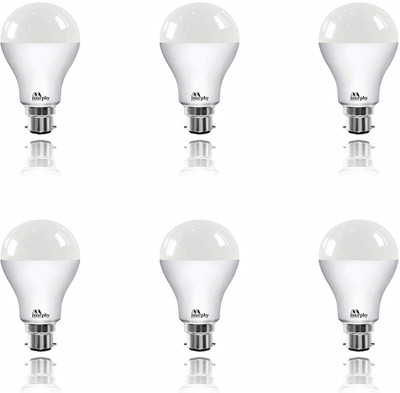 MURPHY 12 W Basic Standard B22 LED Bulb(White, Pack of 6)
