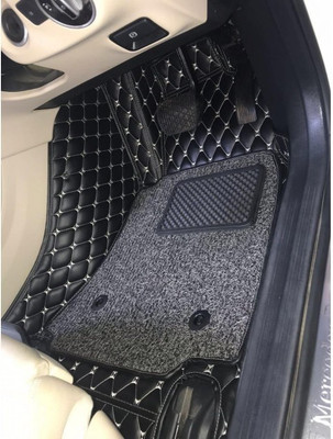 Medetai Leatherite 7D Mat For  Jeep Compass(Black)