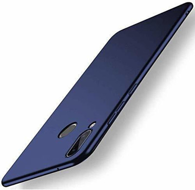 Novo Style Back Cover for Redmi 7A 4-Cut Rubberised Matte Back Cover(Blue)