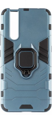 Mystry Box Back Cover for Ring holder Hybrid Armor Case for Vivo V15 Pro(Blue, Grip Case, Pack of: 1)