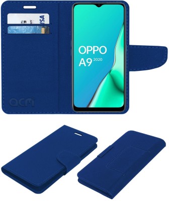 ACM Flip Cover for Oppo A9 2020, Oppo A5 2020(Blue, Cases with Holder, Pack of: 1)