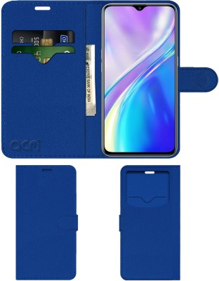 ACM Flip Cover for Realme XT(Blue, Cases with Holder, Pack of: 1)