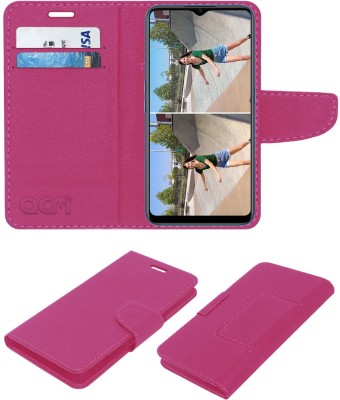ACM Flip Cover for Oppo A5 2020(Pink, Cases with Holder, Pack of: 1)
