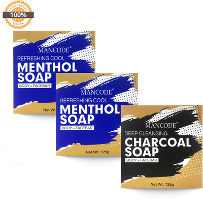 MANCODE TEA TREE OIL CONTROL SOAP(3 Items in the set)