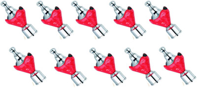 GROWNIX Pink Rod Rail Bracket Metal(Pack of 10)