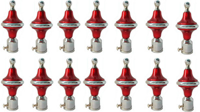 GROWNIX Red Rod Rail Bracket Metal(Pack of 14)