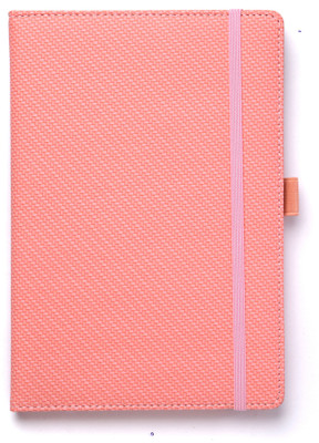 COI DIARY BABY PINK NOTEBOOK A5 Diary RULED 180 Pages(Pink)