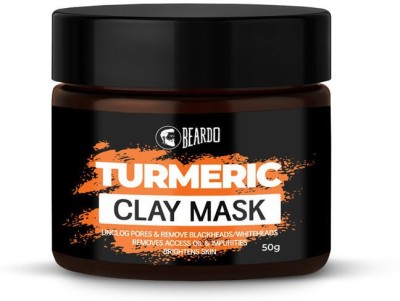 Beardo Turmeric Clay Mask for Men (50 g)