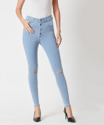 Miss Chase Skinny Women Light Blue Jeans