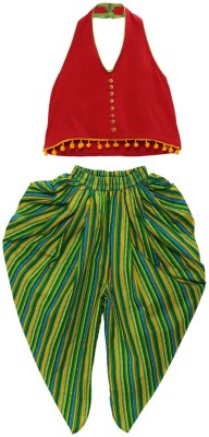 Twisha Girls Party(Festive) Top Dhoti Pant(AW19-XP-TDH328)