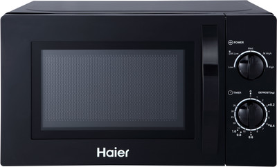 Haier 20 L Solo Microwave Oven  (HIL2001MWPH, Black)