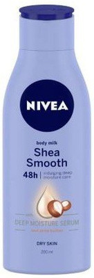 NIVEA Smooth Milk Body Lotion for dry skin (200ml)(200 ml)