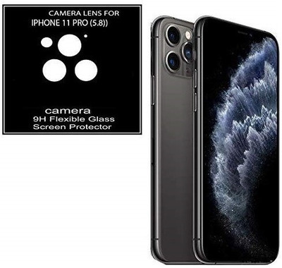 KHR Camera Lens Protector for Apple iphone 11 Pro Lens Guard Anti Scratch Camera Lens Screen Protector 9H HD Camera Guard(Pack of 2)