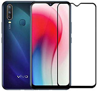 alphax Edge To Edge Tempered Glass for VIVO Y17(Pack of 1)