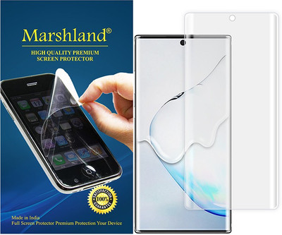 Marshland Screen Guard for Samsung Galaxy Note 10 Plus Front 3D Transparent(Pack of 1)