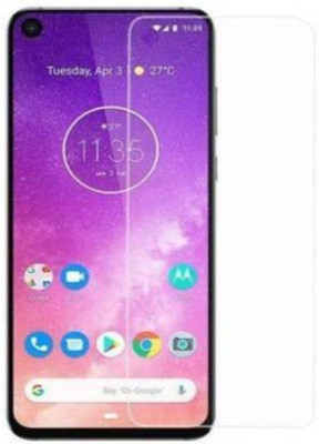 BeeVault Tempered Glass Guard for Motorola One Action(Pack of 1)