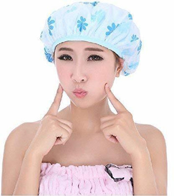 Futurekart Reusable Waterproof Elastic EVA Free Size Bathroom Shower Caps