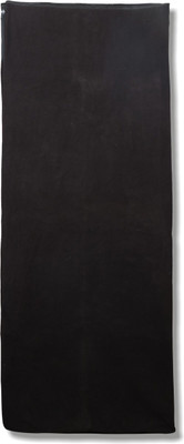 Tripole Fleece Sleeping Bag cum Blanket Sleeping Bag(Black)