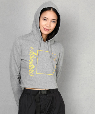 METRONAUT Full Sleeve Solid Women Sweatshirt