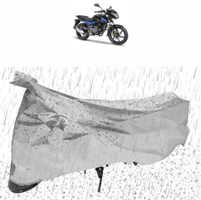 Flipkart SmartBuy Waterproof Two Wheeler Cover for Bajaj(Pulsar 150, Silver)