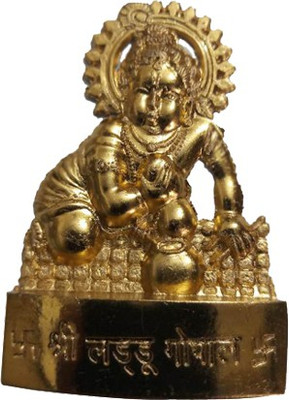 NAVGREH Shri Laddu Gopal Gold Plated Gold Yantra(Pack of 1)