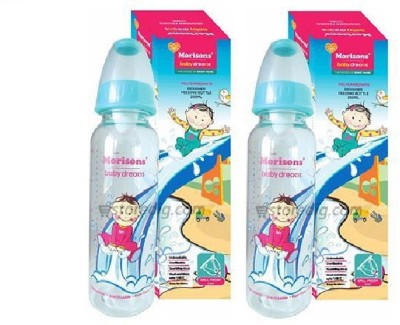 Morisons Designer Multi color Fedding Bottle (2 Pc) - 250 ml(Multicolor)