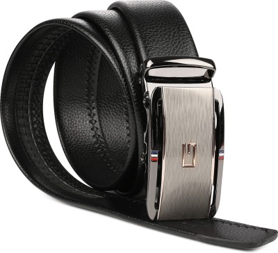 EDIFIER Men Casual Black Artificial Leather Belt