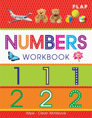 FLAP - WIPE N CLEAN BOOKS - NUMBERS(English, Paperback, FLAP Books)