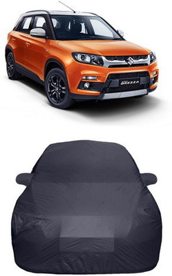 XG BRAND Car Cover For Maruti Suzuki Vitara Brezza (With Mirror Pockets)(Grey)