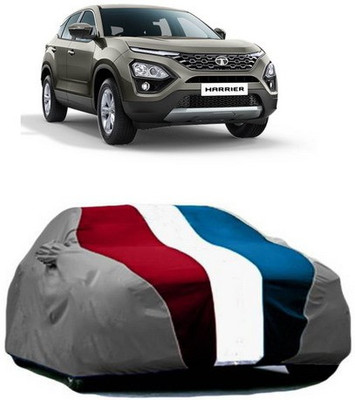 AAMANG Car Cover For Tata Harrier (With Mirror Pockets)(Red, Blue, Grey)