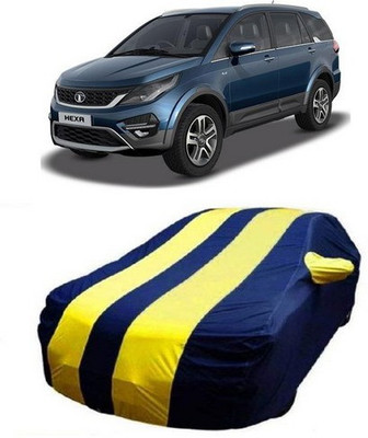 AASDEE Car Cover For Tata Hexa (With Mirror Pockets)(Yellow)