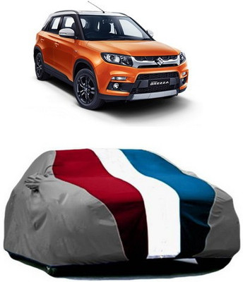 AASDEE Car Cover For Maruti Suzuki Vitara Brezza (With Mirror Pockets)(Red, Blue, Grey)